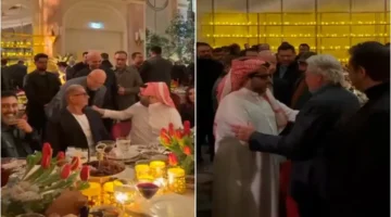 آل الشيخ يستضيف فنانين وإعلاميين مصريين في سحور رمضاني بالقاهرة